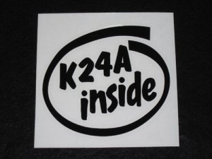 画像1: INSIDEステッカー K24A インサイド
