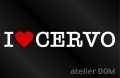 I LOVE CERVO セルボ ステッカー