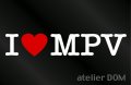 I LOVE MPV ステッカー