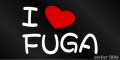 I LOVE FUGA まるもじステッカー