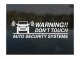 ジムニー ノマド JC74W用セキュリティーステッカー 3枚セット