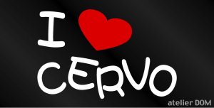画像1: I LOVE CERVO まるもじステッカー