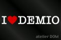 I LOVE DEMIO デミオ ステッカー