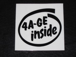 画像1: INSIDEステッカー 4A-GE インサイド