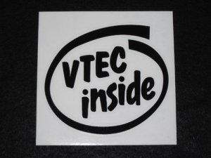 画像1: INSIDEステッカー VTEC インサイド