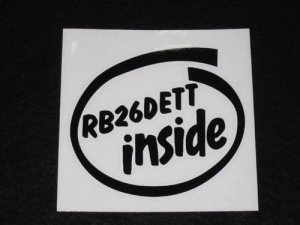 画像1: INSIDEステッカー RB26DETT インサイド