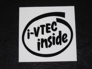 画像1: INSIDEステッカー i-VTEC インサイド