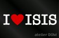 I LOVE ISIS アイシス ステッカー