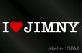 I LOVE JIMNY ジムニー ステッカー