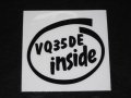 INSIDEステッカー VQ35DE インサイド