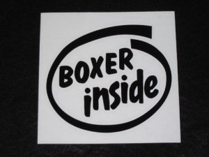 画像1: INSIDEステッカー BOXER インサイド