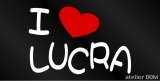 画像: I LOVE LUCRA まるもじステッカー