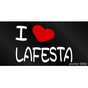 画像: I LOVE LAFESTA まるもじステッカー