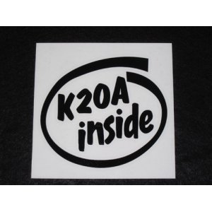 画像: INSIDEステッカー K20A インサイド