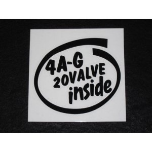 画像: INSIDEステッカー 4A-G 20VALVE インサイド