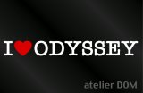 画像: I LOVE ODYSSEYオデッセイ ステッカー