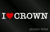 画像: I LOVE CROWN クラウン ステッカー