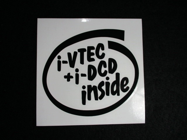 画像1: INSIDEステッカー i-VTEC+i-DCD インサイド