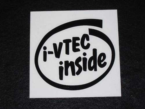 画像1: INSIDEステッカー i-VTEC インサイド