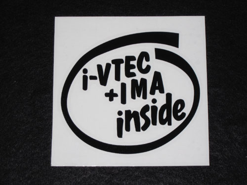 画像1: INSIDEステッカー i-VTEC+IMA インサイド